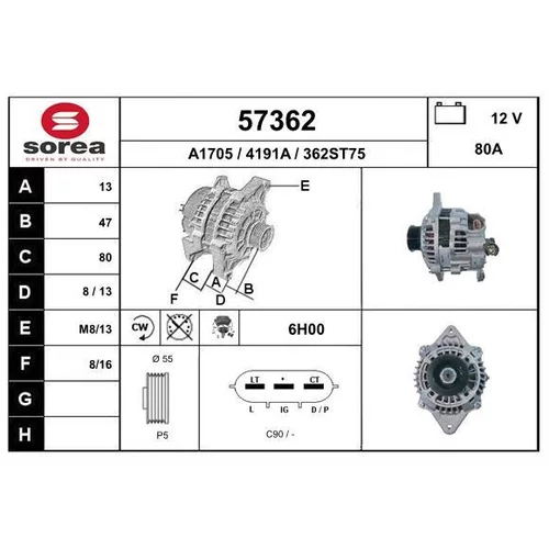 Alternátor EAI 57362