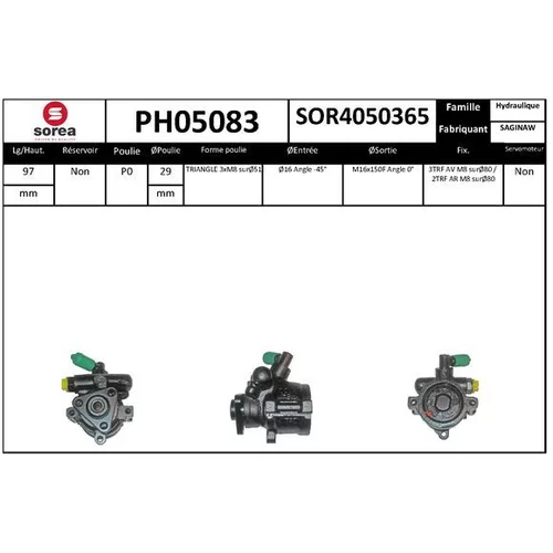 Hydraulické čerpadlo pre riadenie EAI PH05083