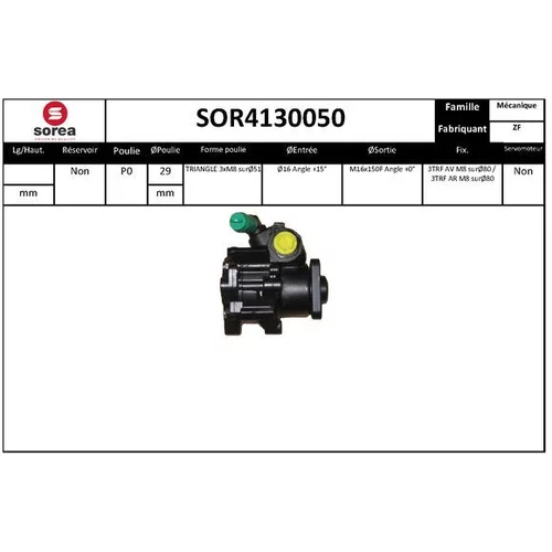 Hydraulické čerpadlo pre riadenie EAI SOR4130050