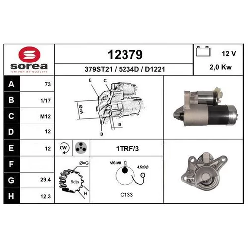 Štartér EAI 12379