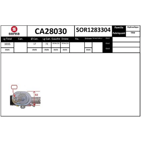 Prevodka riadenia EAI CA28030