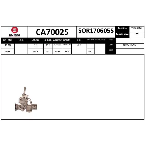 Prevodka riadenia EAI CA70025