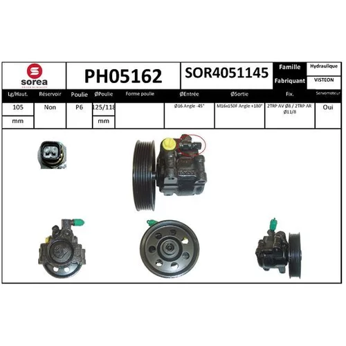 Hydraulické čerpadlo pre riadenie EAI PH05162