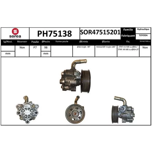 Hydraulické čerpadlo pre riadenie EAI PH75138