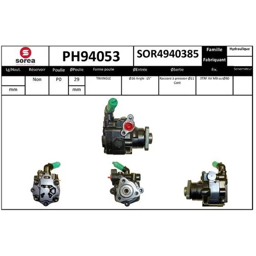 Hydraulické čerpadlo pre riadenie EAI PH94053