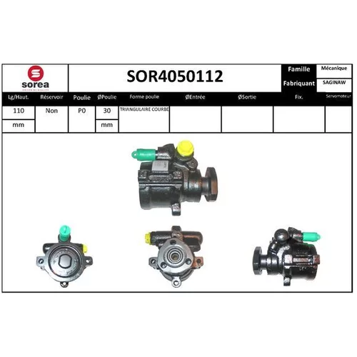 Hydraulické čerpadlo pre riadenie EAI SOR4050112