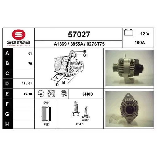 Alternátor EAI 57027