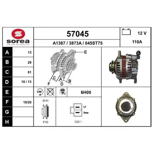 Alternátor EAI 57045