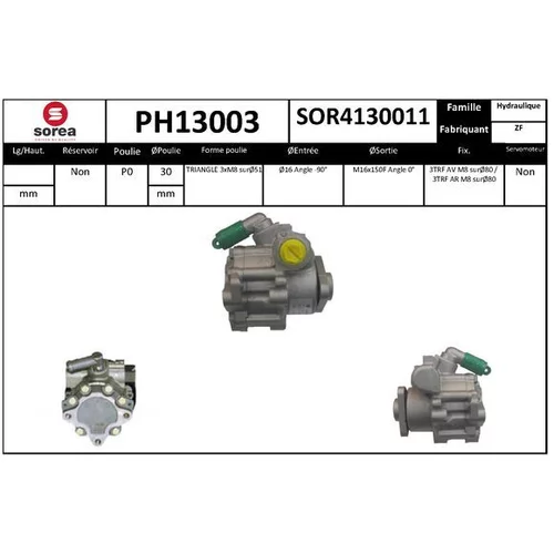 Hydraulické čerpadlo pre riadenie EAI PH13003