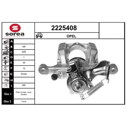 Brzdový strmeň 2225408 /EAI/