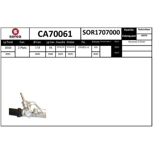 Prevodka riadenia EAI CA70061