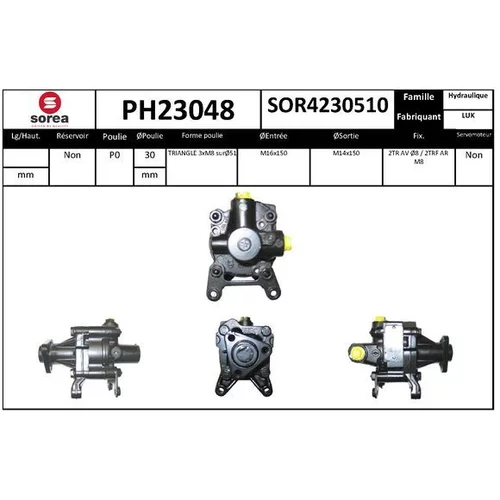 Hydraulické čerpadlo pre riadenie EAI PH23048