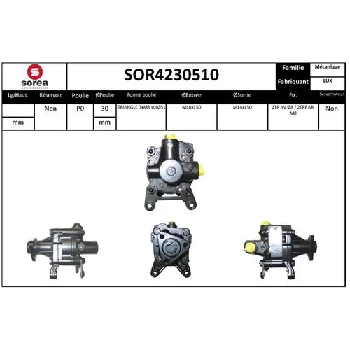 Hydraulické čerpadlo pre riadenie EAI SOR4230510