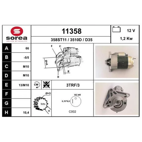 Štartér 11358 /EAI/