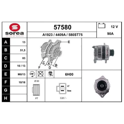 Alternátor EAI 57580