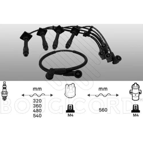 Sada zapaľovacích káblov EFI AUTOMOTIVE 6307