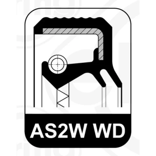 Tesniaci krúžok hriadeľa diferenciálu ELRING 082.770 - obr. 2
