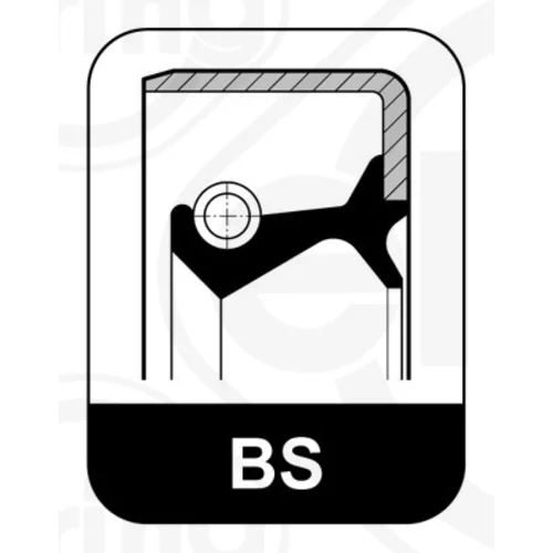 Tesniaci krúžok hriadeľa diferenciálu ELRING 008.370