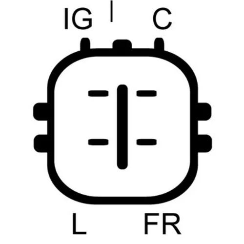 Alternátor ELSTOCK 28-5585 - obr. 1