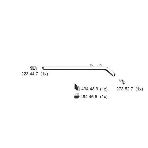 Výfukové potrubie ERNST 530415