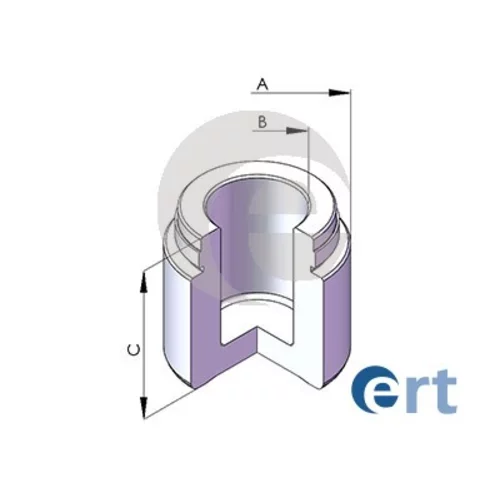Piest brzdového strmeňa ERT 150978-C