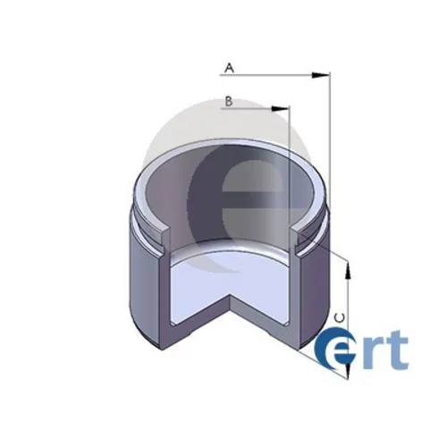Piest brzdového strmeňa ERT 151064-C