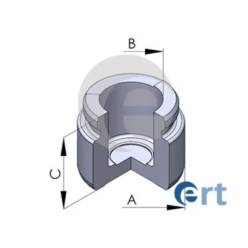 Piest brzdového strmeňa ERT 151561-C