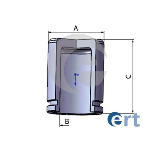 Piest brzdového strmeňa ERT 151215-C