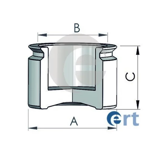 Piest brzdového strmeňa ERT 150981-C