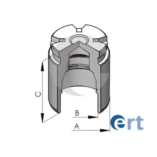 Piest brzdového strmeňa ERT 151384-C