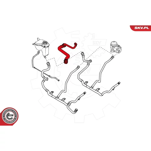 Hadica chladenia ESEN SKV 24SKV205 - obr. 2