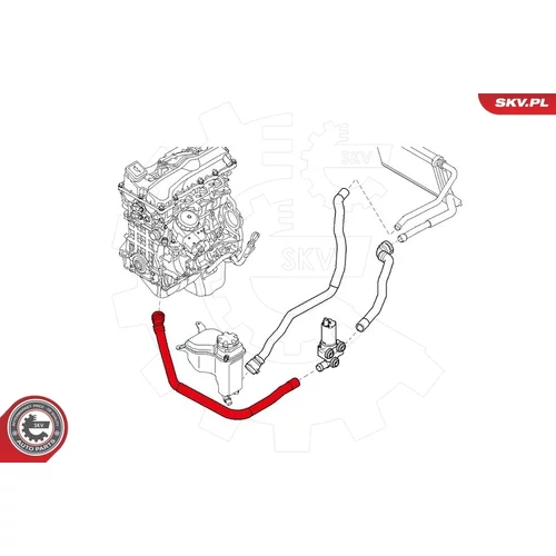 Hadica chladenia ESEN SKV 24SKV281 - obr. 3