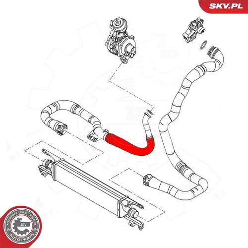 Hadica chladenia ESEN SKV 43SKV619 - obr. 3