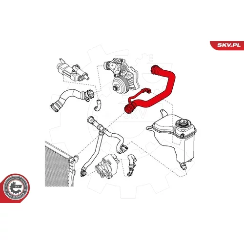 Hadica chladenia ESEN SKV 43SKV718 - obr. 3