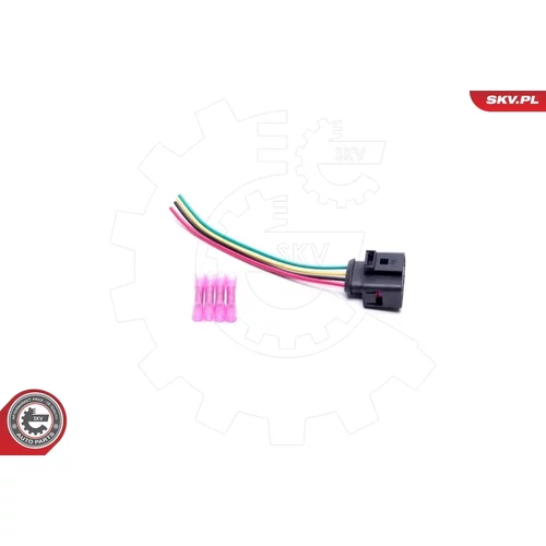 Sada na opravu káblov, zapaľovacia cievka ESEN SKV 53SKV110 - obr. 1