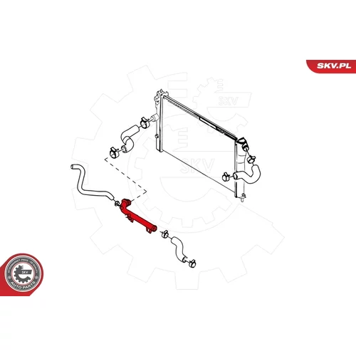 Potrubie chladiacej kvapaliny ESEN SKV 24SKV200 - obr. 3