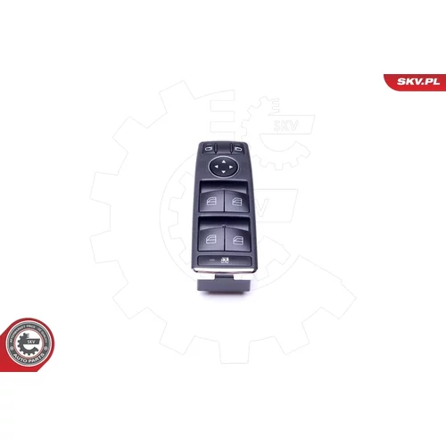 Spínač elektrického otvárania okien ESEN SKV 37SKV082 - obr. 1