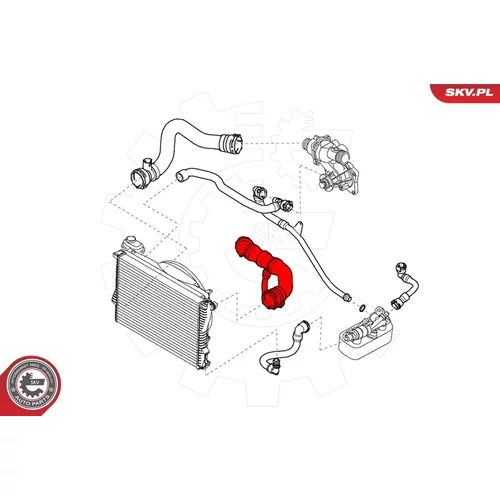 Hadica chladenia ESEN SKV 24SKV242 - obr. 3