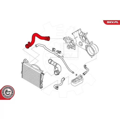 Hadica chladenia ESEN SKV 24SKV251 - obr. 3