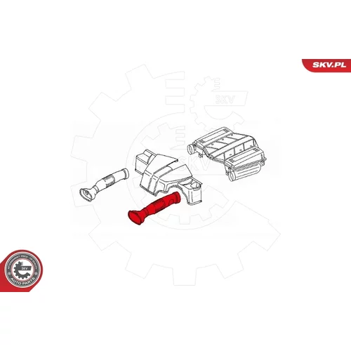 Nasávacia hadica, Vzduchový filter ESEN SKV 43SKV917 - obr. 3