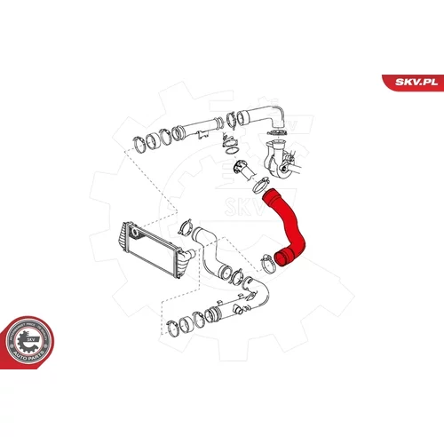 Hadica plniaceho vzduchu ESEN SKV 24SKV063 - obr. 2