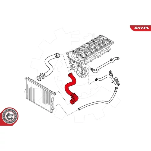 Hadica chladenia ESEN SKV 24SKV252 - obr. 3