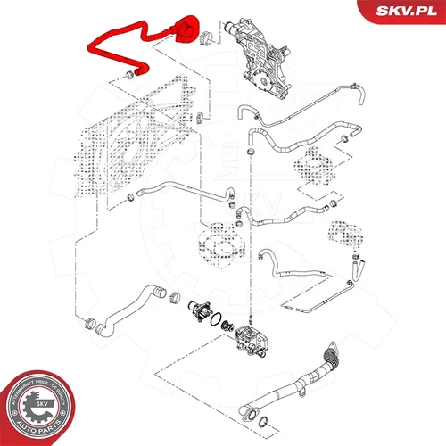 Hadica chladenia ESEN SKV 24SKV360 - obr. 3