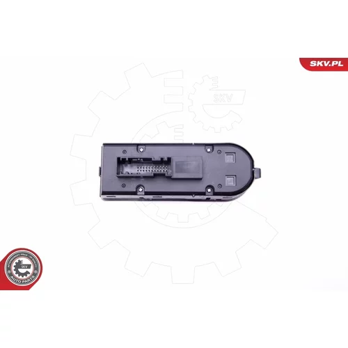 Spínač elektrického otvárania okien ESEN SKV 37SKV115 - obr. 2