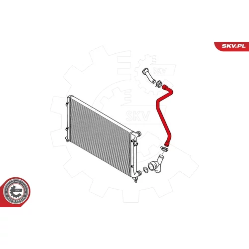 Hadica chladenia ESEN SKV 24SKV353