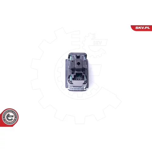 Spínač elektrického otvárania okien ESEN SKV 37SKV348 - obr. 3