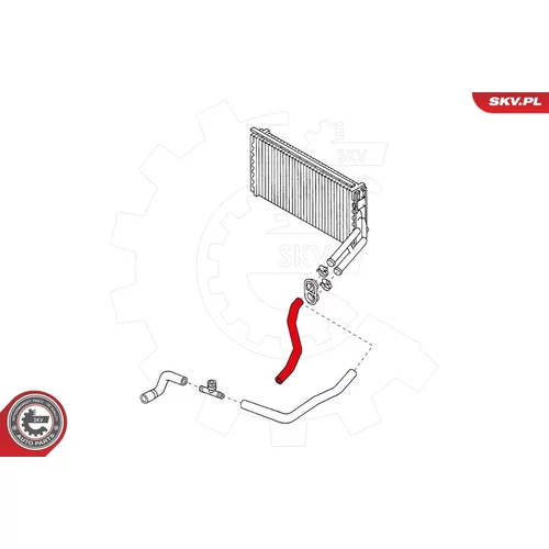 Hadica chladenia ESEN SKV 43SKV710 - obr. 3