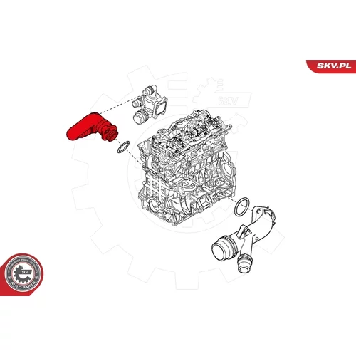 Hadica chladenia ESEN SKV 24SKV253 - obr. 3