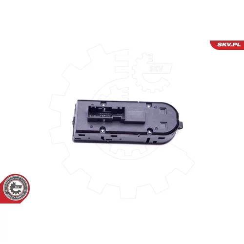 Spínač elektrického otvárania okien ESEN SKV 37SKV118 - obr. 2