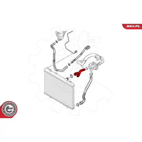 Hadica chladenia ESEN SKV 24SKV233 - obr. 3